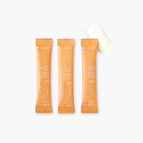 Foaming Hand Wash Powder, citrus, 3pk