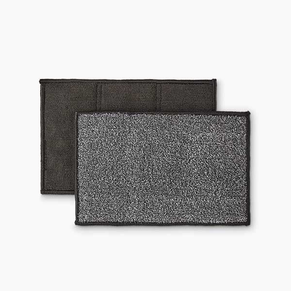 Ultra Scrub Cloth, onyx, 2pk